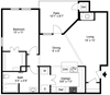 1 Bedroom 1 Bath 730