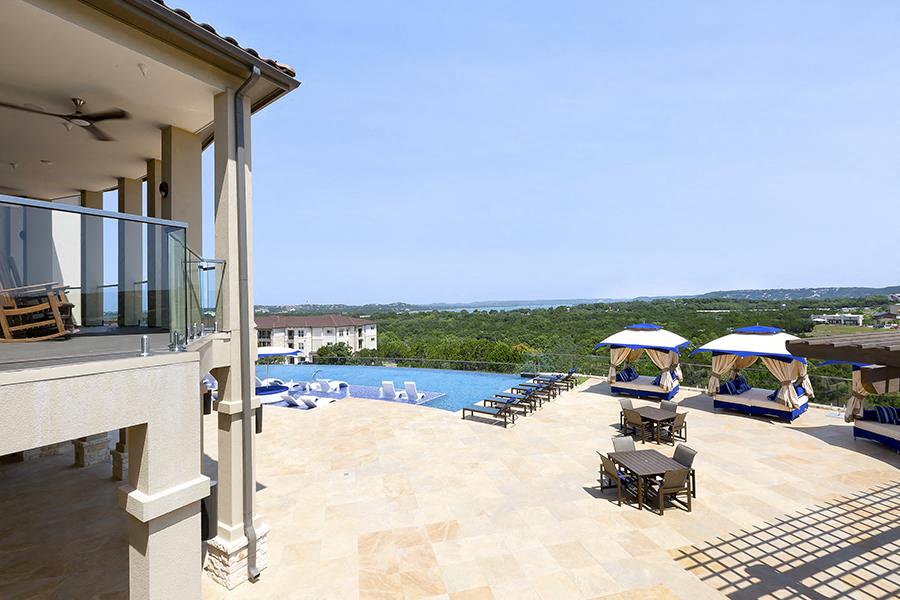 sun-kissed tanning deck