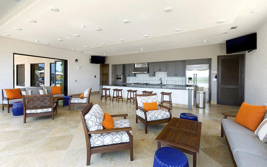 clubhouse seating area