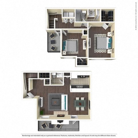 A5, 2 br, 1.5 ba