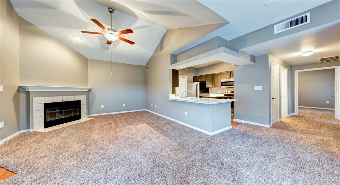 Spacious floor plans