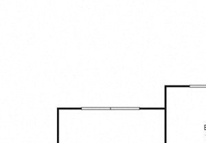 B1, 2 Bed 1.5 Bath, floor plan