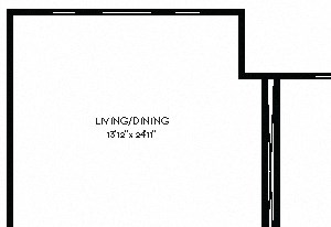 1A (alt 2) 1 / 2 floorplan