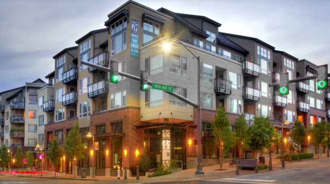 Exterior of building, mid-rise 4 story