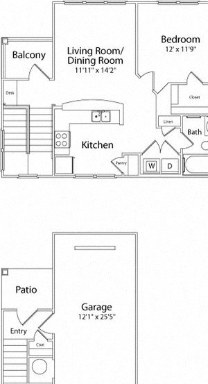 1br/1ba, elizabeth