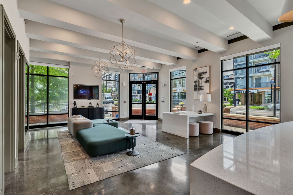 Apartments In Nashville for Rent - Octave Apartments - clubhouse relaxing area