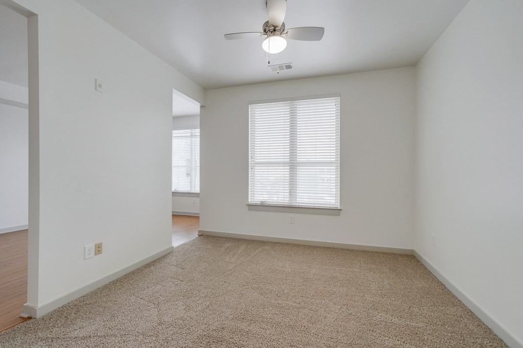 12 South Apartments - Nashville TN - Bedroom with Plush Carpeting.
