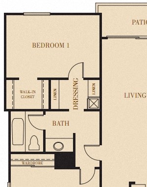 The Ledgestone, 2 br, 1 ba