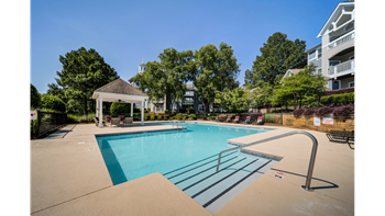 Resort-style swimming pool