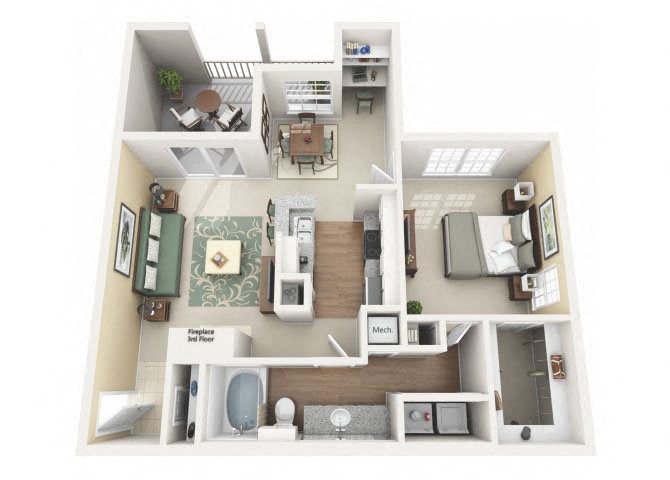 A3 floorplan