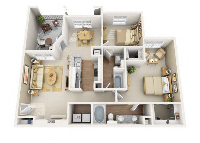 B3 floorplan
