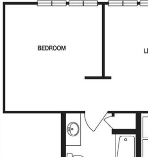 A05 1 Bed | 1 Bath A05 1 Bed | 1 Bath