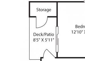 A1BR, 1 bed, 1 bath