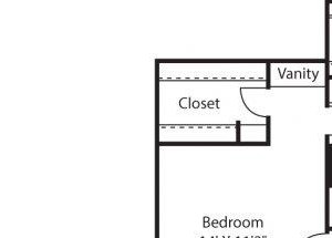 B2R, 2 bed, 2 bath