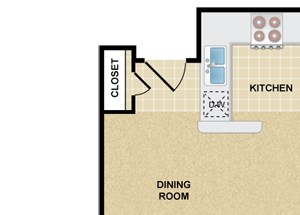 1 Bedroom 1 Bath - Napa