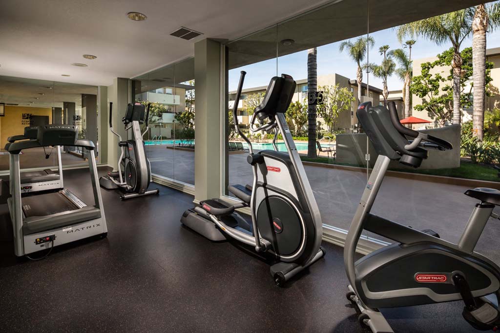 updated fitness center