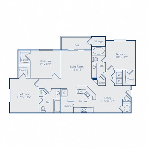 1 Sycamore Lane 1-3 Beds Apartment for Rent - Photo Gallery 34