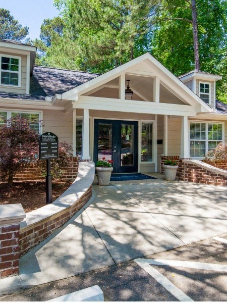 Apartments in Alpharetta, GA for Rent – Webb Bridge Crossing – outside leasing office