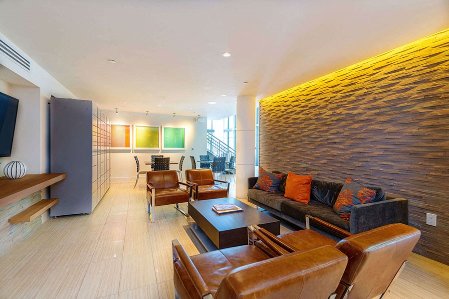 The Edge at Flagler Village Apartments in Fort Lauderdale, FL photo of recreation room with seating