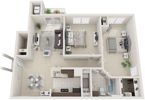 3 Farmhouse Lane 1-2 Beds Apartment, Townhouse, Loft, Affordable for Rent - Photo Gallery 36