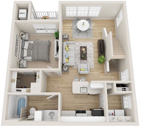 3 Farmhouse Lane 1-2 Beds Apartment, Townhouse, Loft, Affordable for Rent - Photo Gallery 34