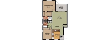 2 Beds 2 Baths