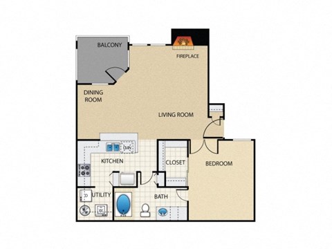 the floor plan of this home has bedrooms and baths
