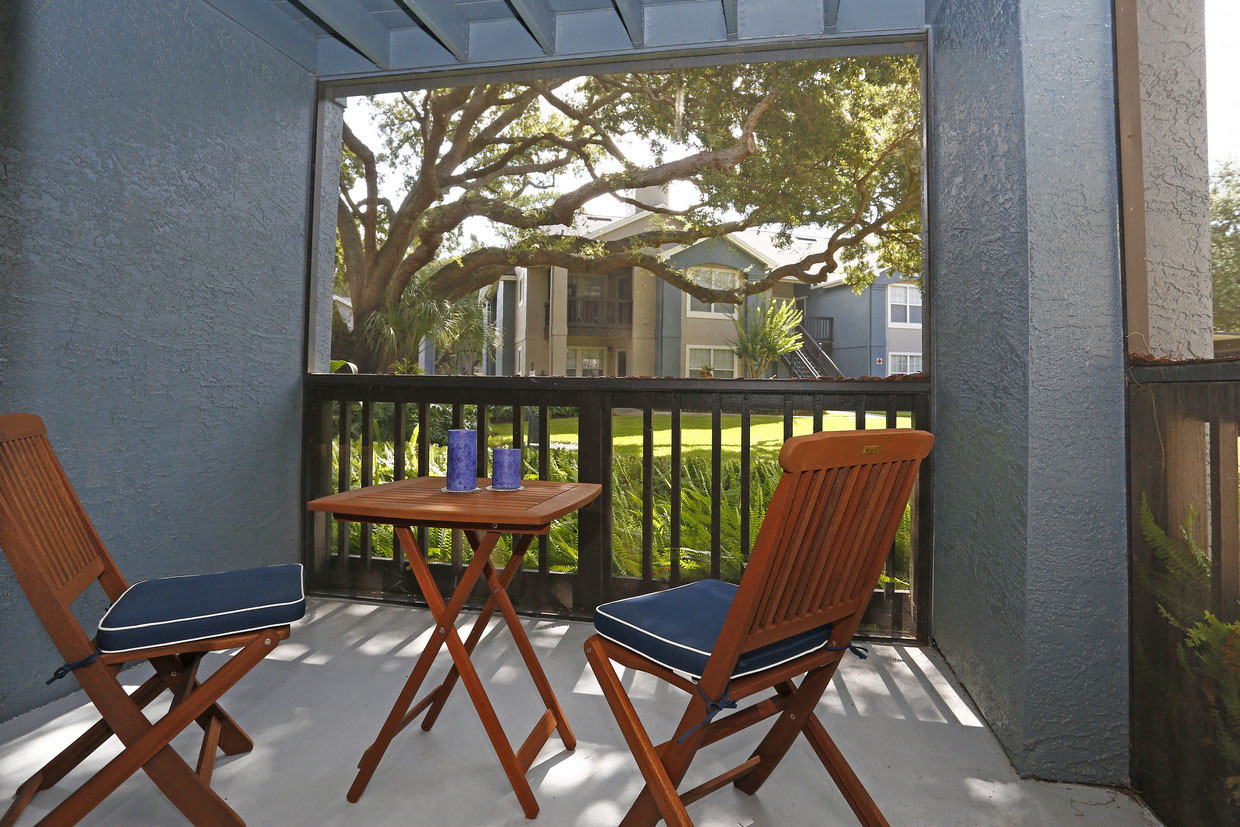 Stonegate Apartments in Palm Harbor, FL photo of Patio/Balcony