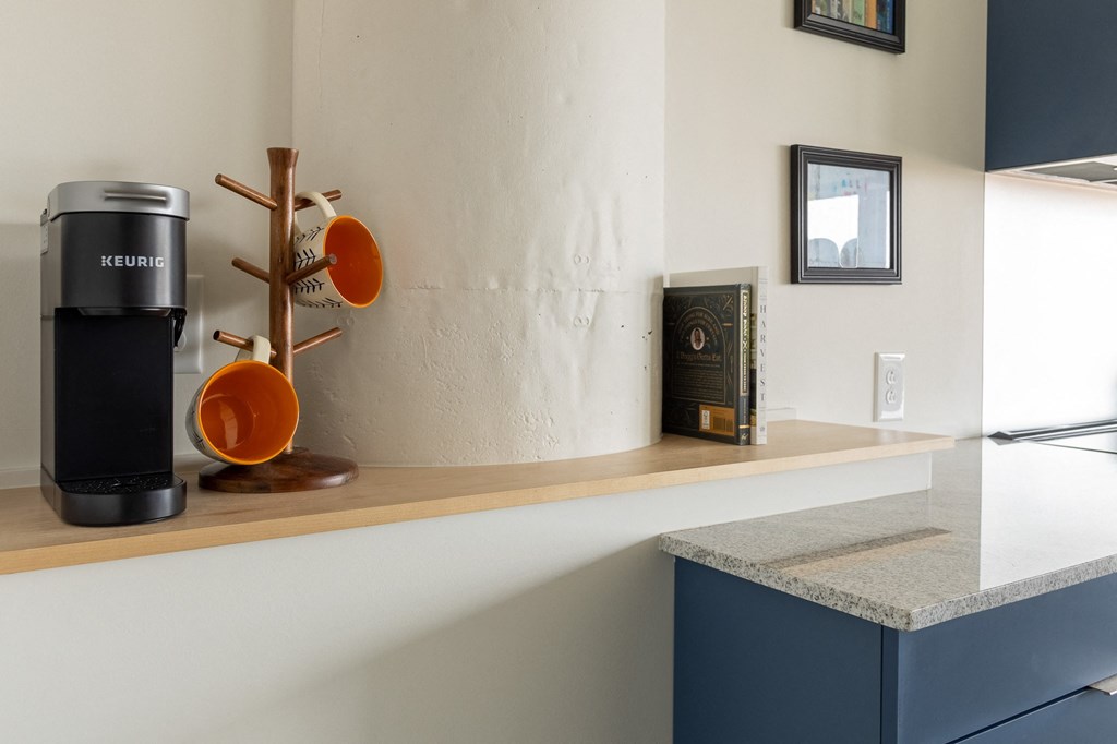 Kitchen with custom cabinetry