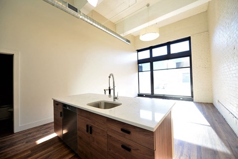 Kitchen & Living Space