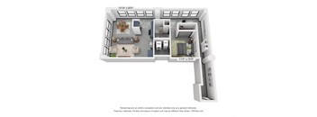 Lofts at the Mac One Bedroom Walsh