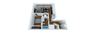 Market 1 Bed