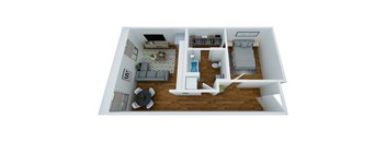 Olive 1 bed