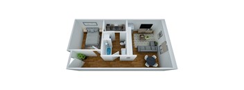 Pine 1 Bed