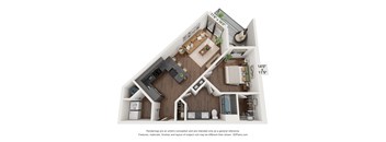 The Clover 1 Bedroom Laurel