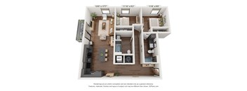The Clover 2 Bedroom Tansy