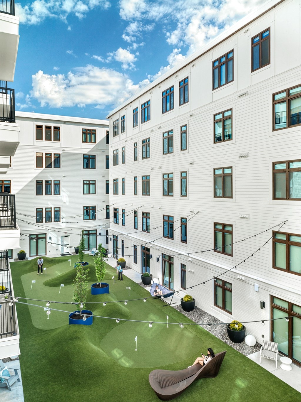 courtyard from above