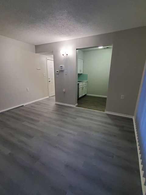 a small bathroom with a sink and a mirror