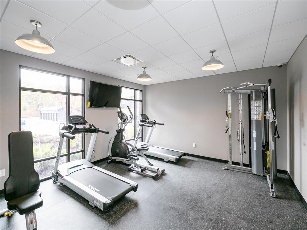 the apartments at masse corner 205 fitness room
