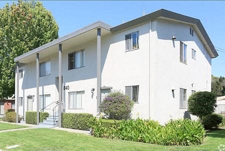 Building exterior from courtyard