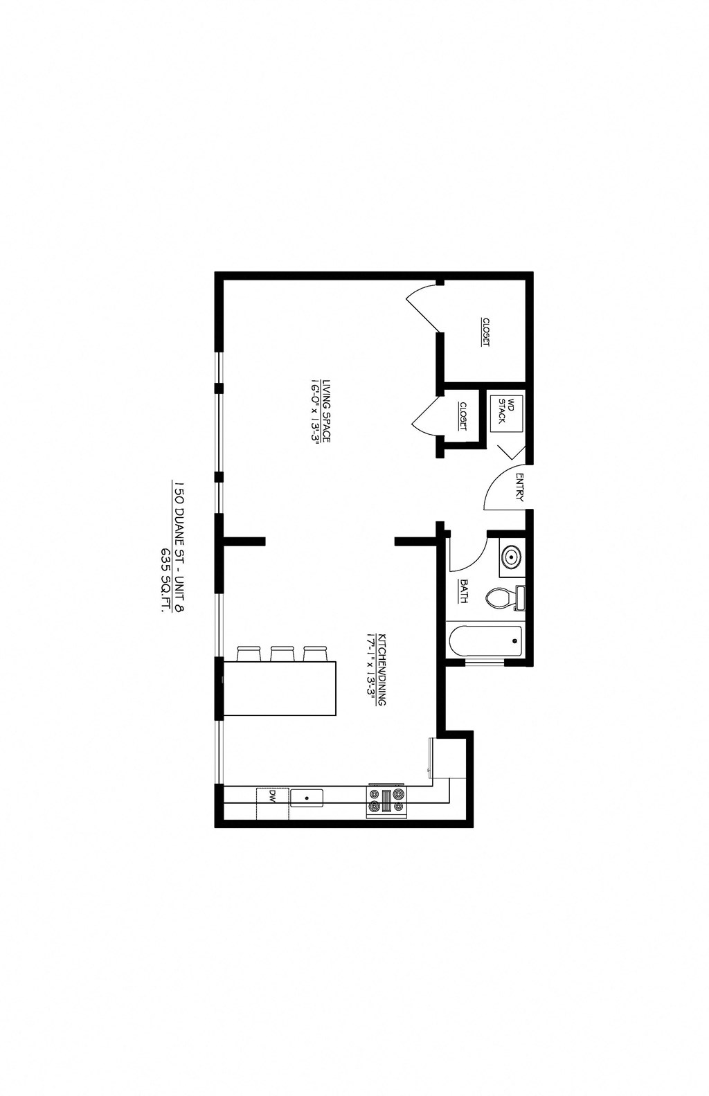 Floor Plan Unit 150-08