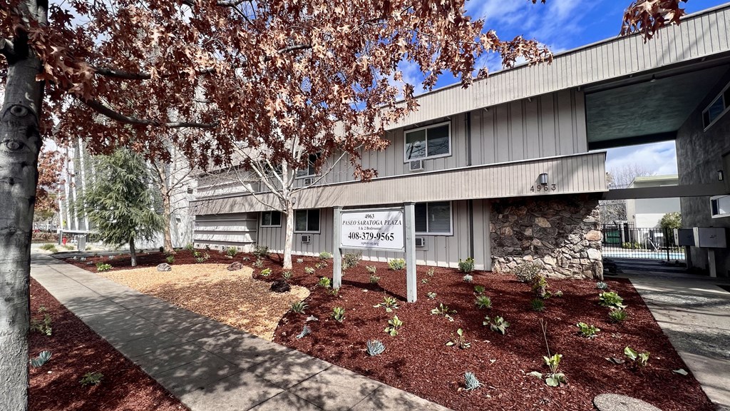 Front of the building