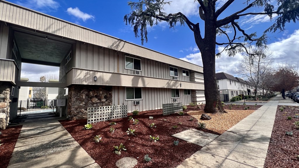 Front of the building