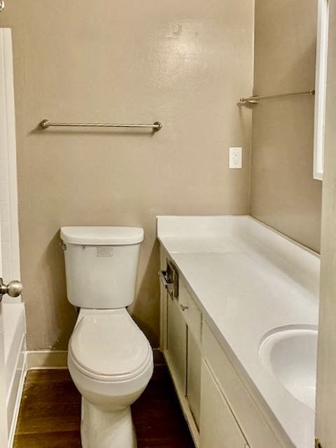 a small bathroom with a toilet and a sink