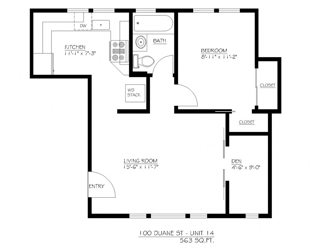 a floor plan of a bedroom house