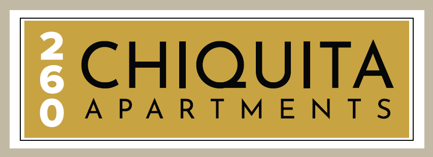 a yellow road sign with the words 6 apartments