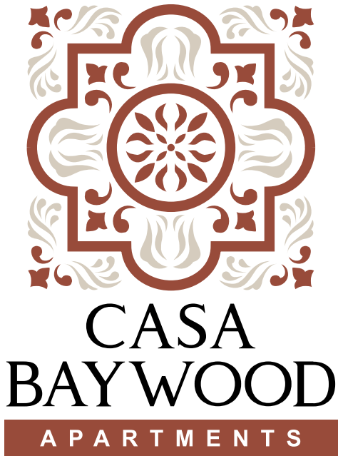 the logo baywood apartments logo