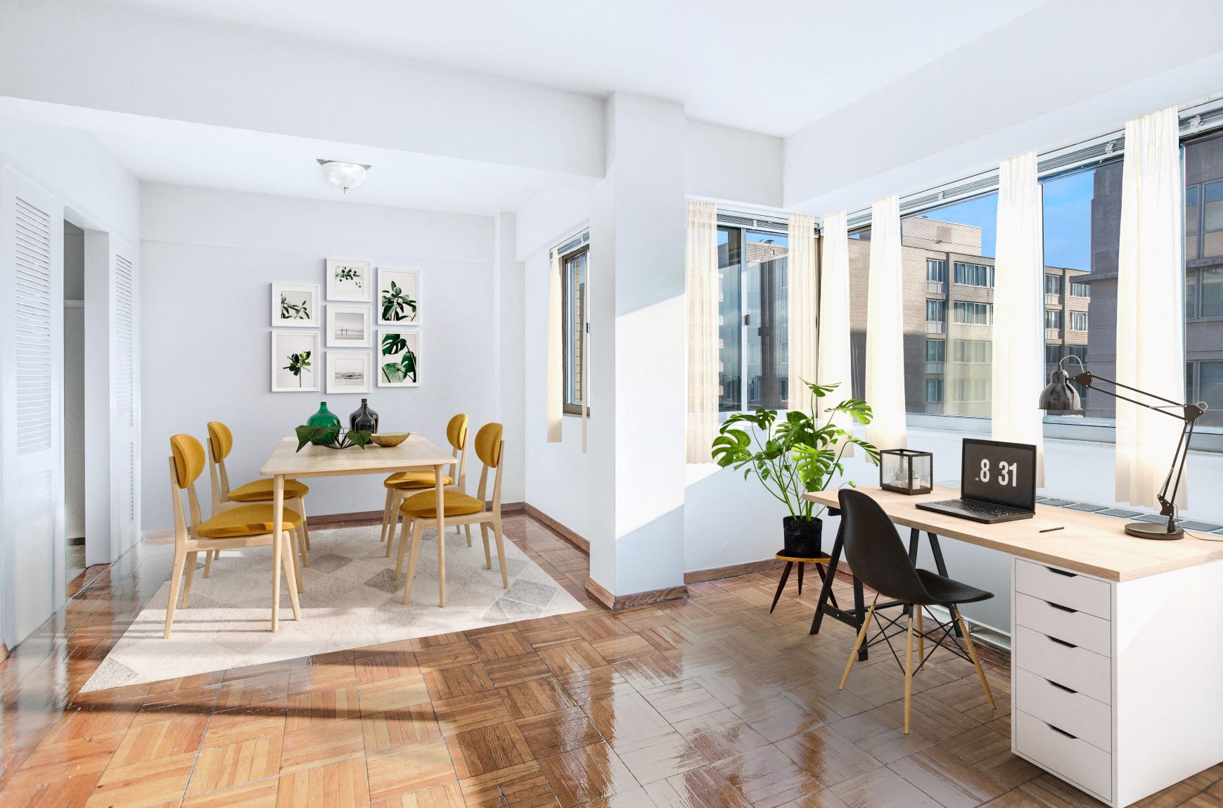 Dining Area at The York and Potomac Park, Washington, Washington