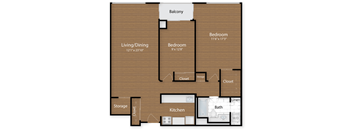 Spacious Two Bedroom  at Lenox Club, Virginia, 22202