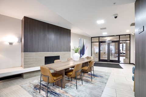 Lobby at 2255 Wisconsin Avenue Apartments in NW, DC 20007